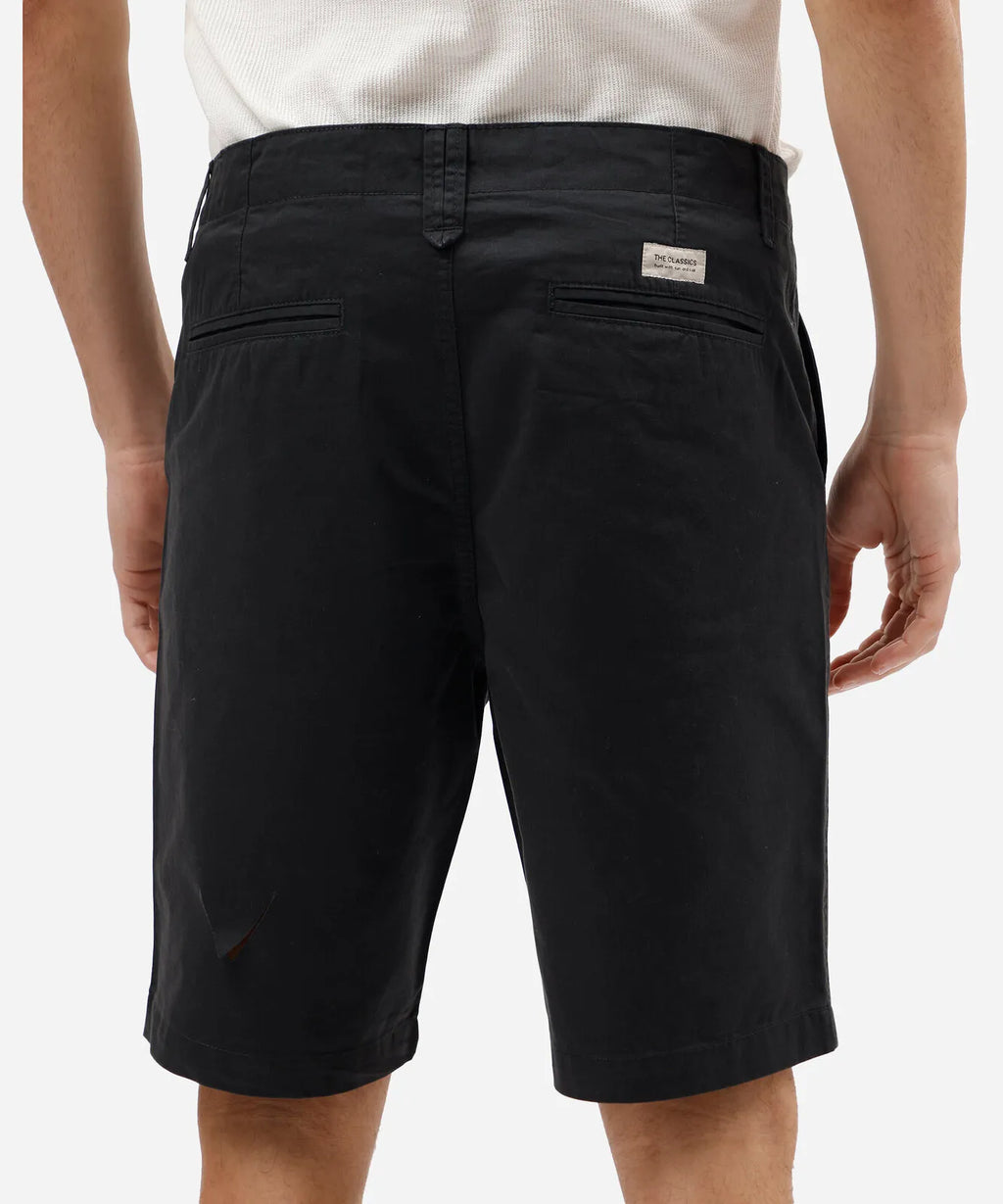 Premium Men’s Twill Chino Shorts – Black